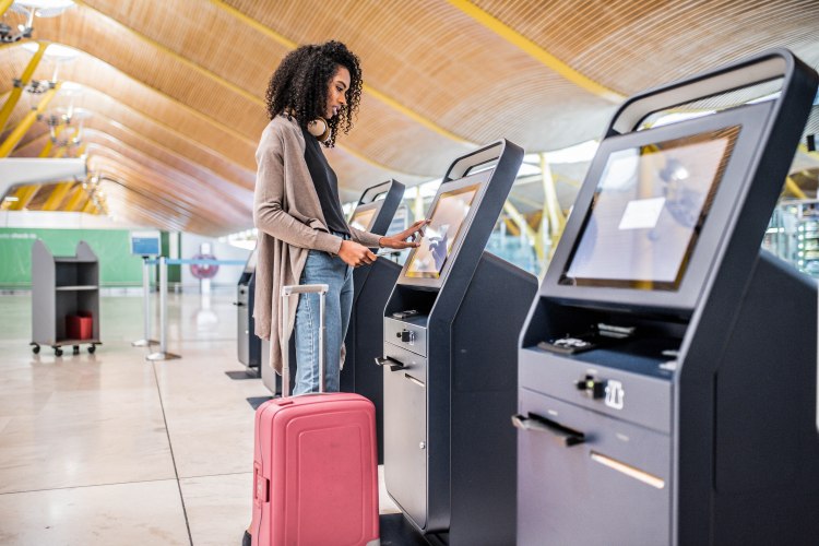 Self-check-in at the airport - the future of travel